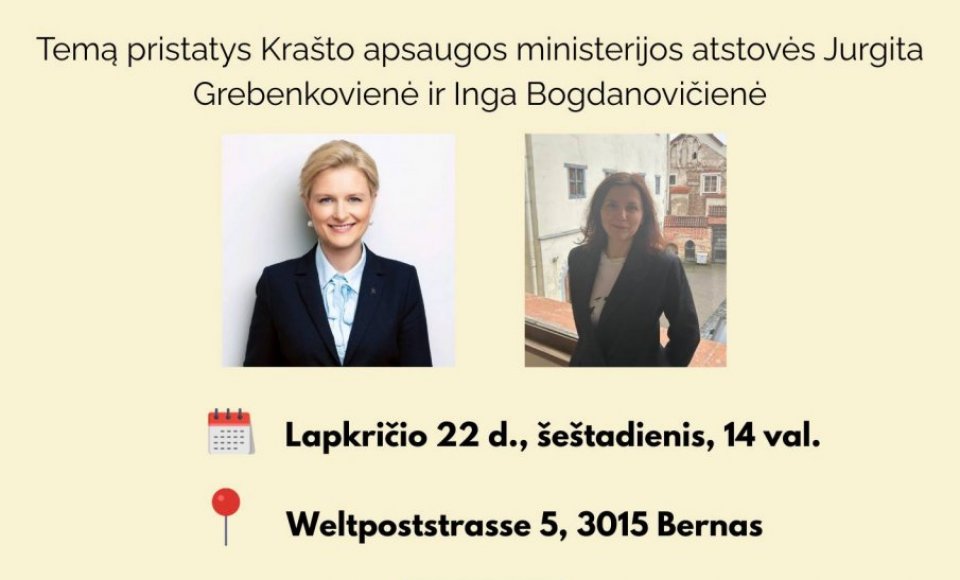 Kviečiame į renginį „Kaip Šveicarijoje gyvenantys lietuviai gali prisidėti prie Lietuvos gynybos?“
