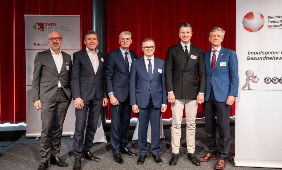 Lietuvos sveikatos apsaugos ekspertai dalyvavo „Swiss Healthcare Day“ renginyje Berne